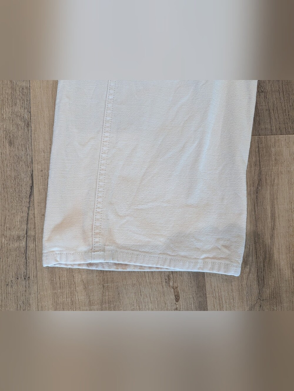Aritzia Wilfred Free Cream straight leg mid-rise Pants - Picture 6 of 9